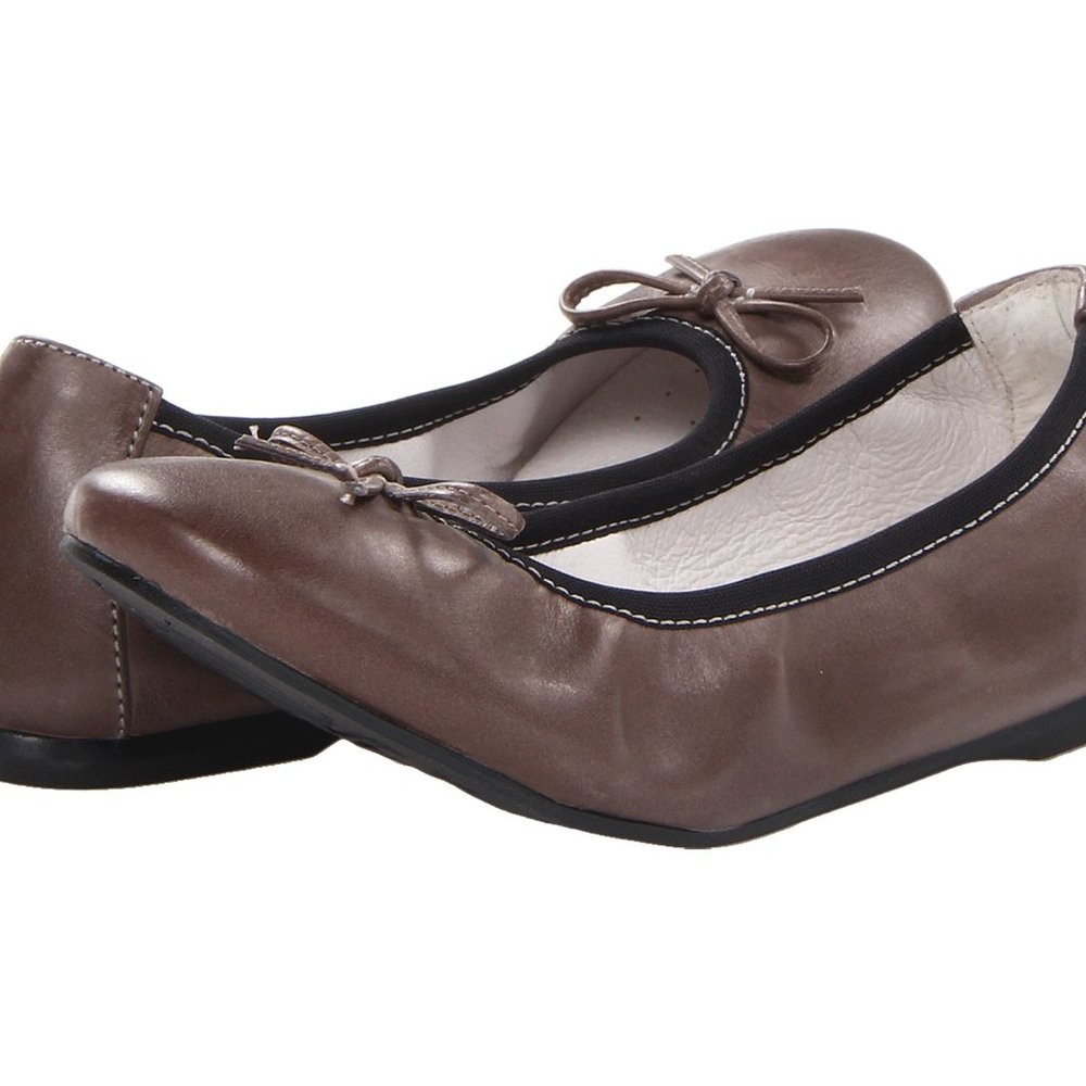 Primigi Kids Size 34 Veridiana Gray Ballet Flat Shoes